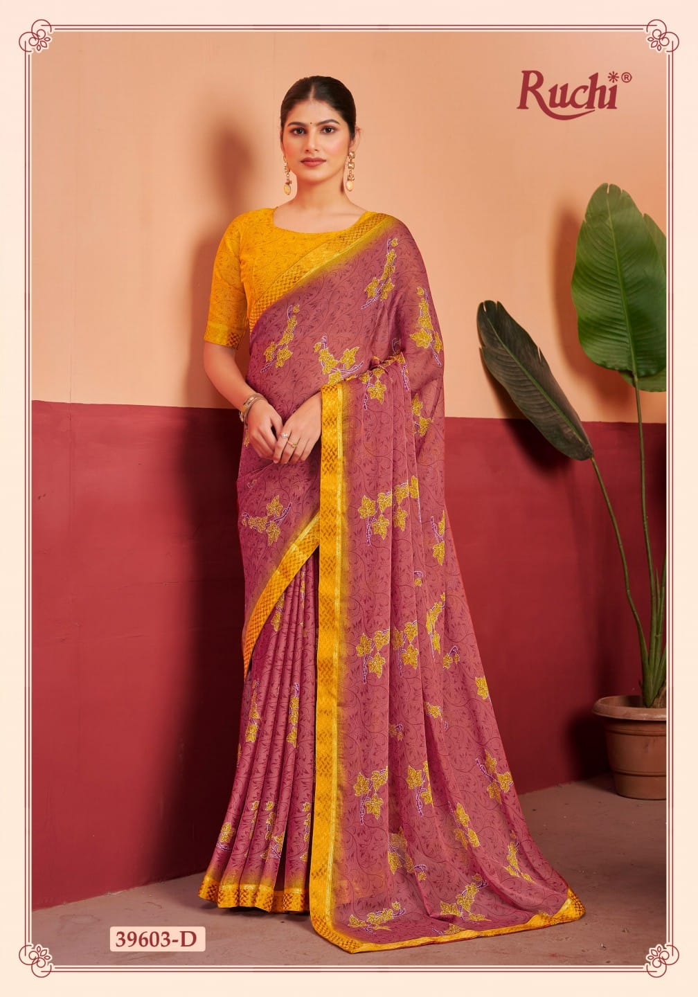Simayaa Vol 28 By Ruchi Chiffon Daily Wear Saree Wholesalers In Delhi